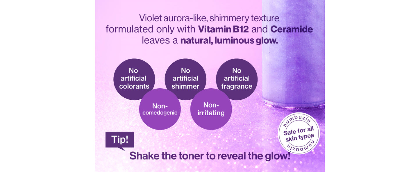 No.9+ NAD+ PDRN Glow Boosting Toner 150ml