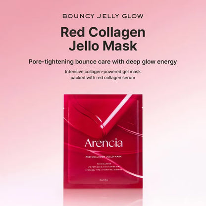 Arencia Korean collagen jello sheet mask for firm skin