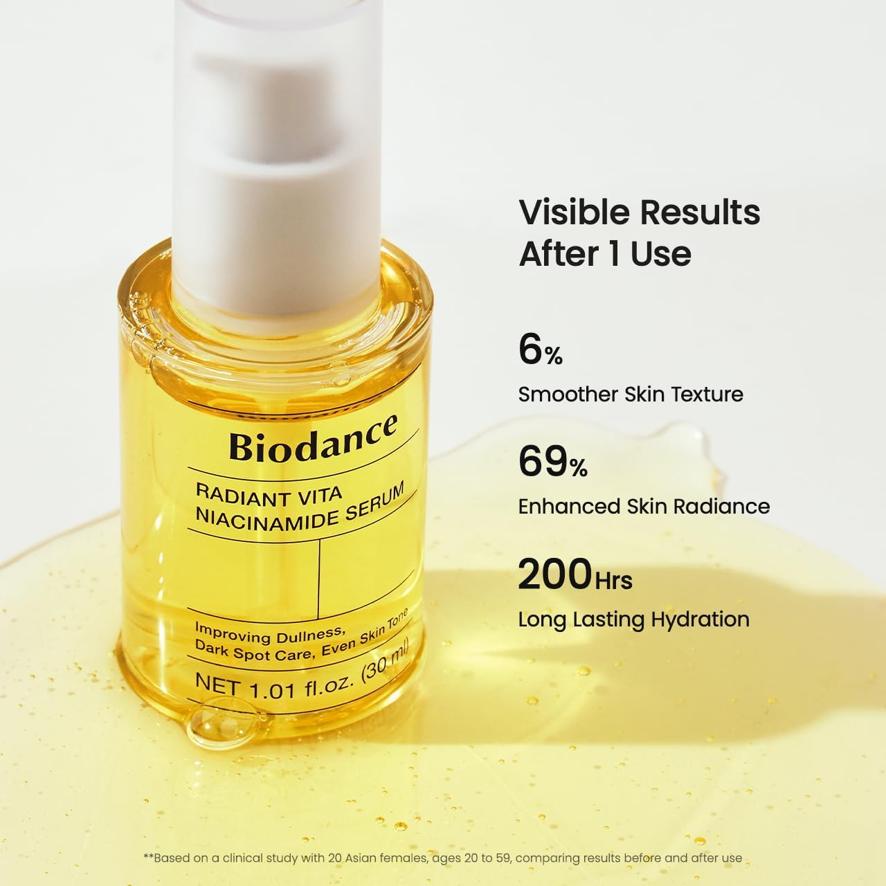 BIODANCE Radiant Vita Serum with pineapple water and glutathione