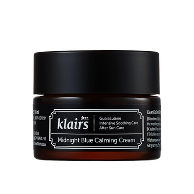 DEAR KLAIRS Midnight Blue Calming Cream | 30 ml | Soothing Cream for Irritated Skin