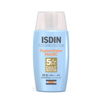 واقي الشمس ISDIN FotoProtector Fusion Water Magic SPF 50+ | خفيف الوزن وعالي الحماية من الشمس