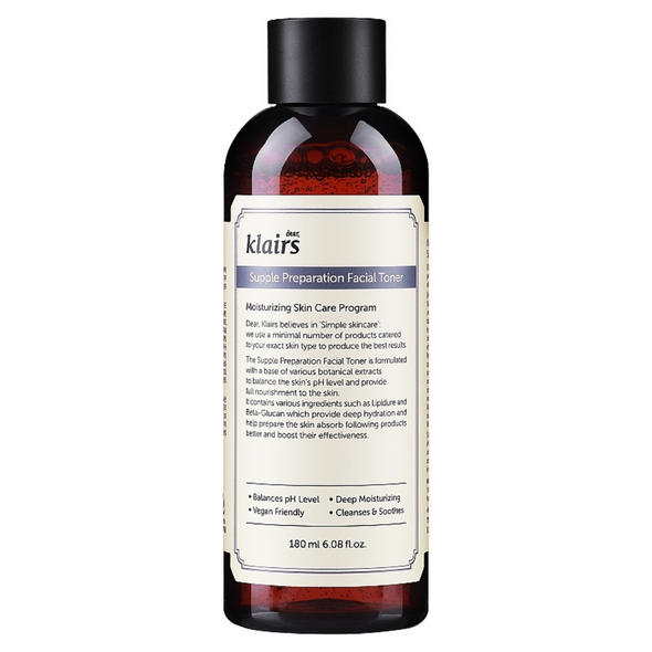 Dear Klairs Supple Preparation Facial Toner | Hydration and Balance for Healthy Skin