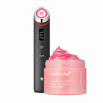 MEDICUBE  Collagen Jelly Cream 110ml & Age - R Booster Pro EX SET