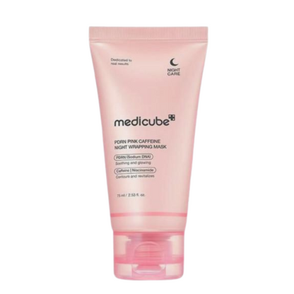 MEDICUBE PDRN Pink Caffeine Night Wrapping Mask - Glam Secret