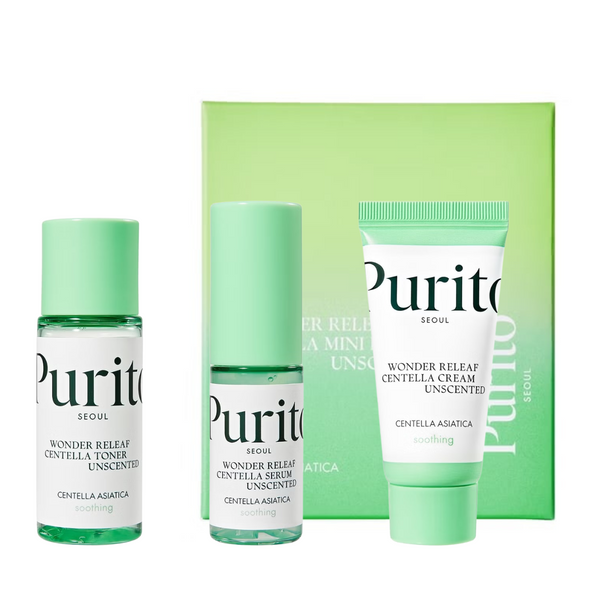 PURITO Wonder Releaf Centella Mini Kit Unscented