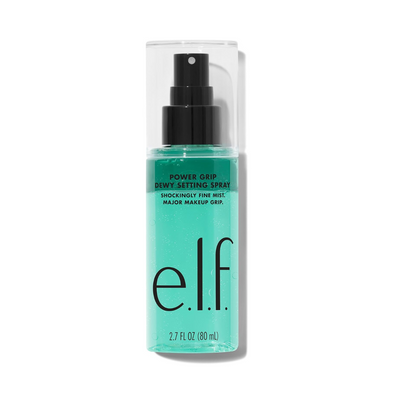 ELF Power Grip Dewy Setting Spray, Ultra Fine & Long-Lasting Formula, Fixes Makeup for a Hydrated, Dewy Finish, Vegan & Cruelty Free