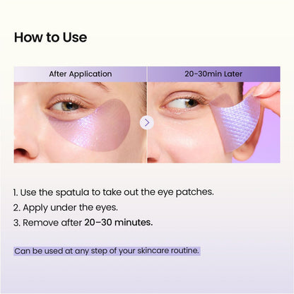 Biodance Caviar PDRN hydrogel eye mask for fine lines 