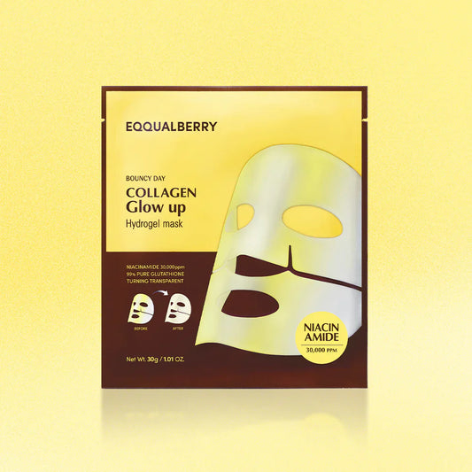 EQQUALBERRY Collagen Glow up Hydrogel 4pcs - Glam Secret