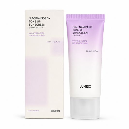 Jumiso Niacinamide 3+ Tone-Up Sunscreen SPF50+ PA++++ 40ml with box Glam Secret