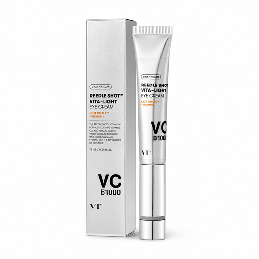 VT Reedle Shot Vita-Light Eye Cream 15ml with Box – Glam Secret