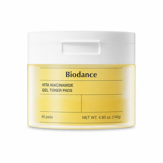 Biodance Vita Niacinamide Gel Toner Pad 140g at Glam Secret UAE