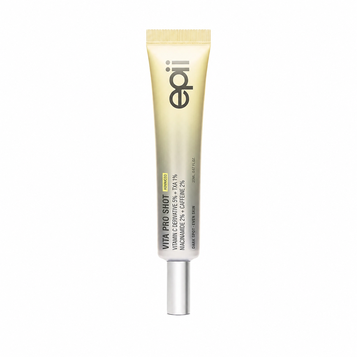 epii Vita Pro Shot Advanced 20ml Vitamin C and TXA dark spot treatment at Glam Secret UAE