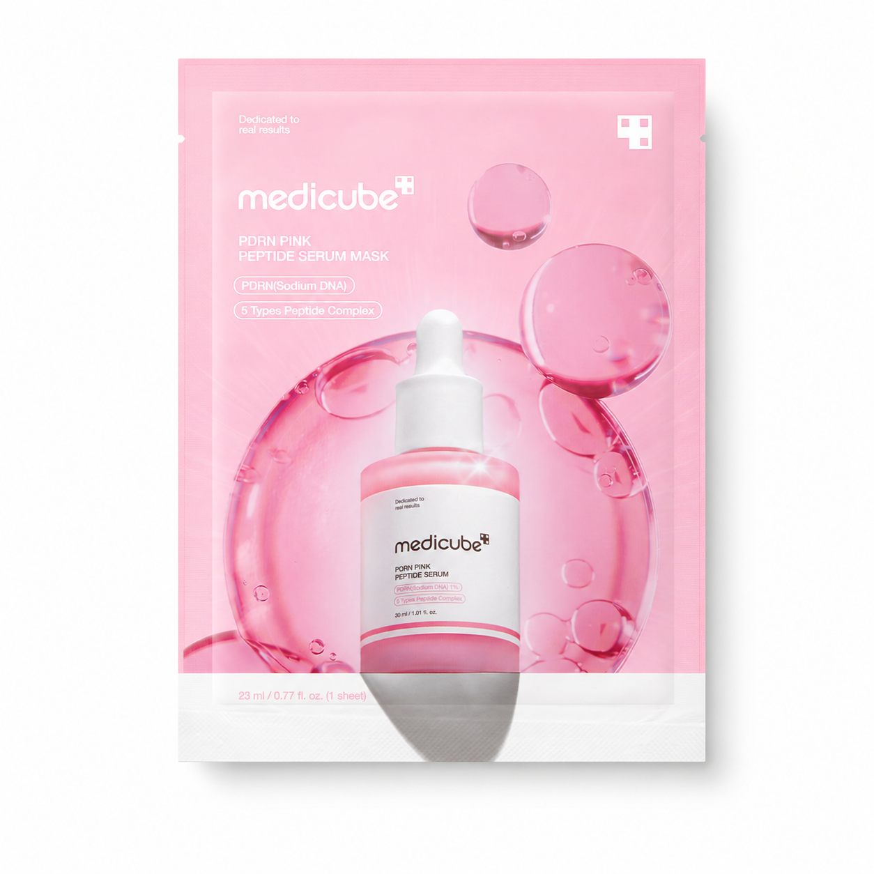 MEDICUBE PDRN Pink Peptide Serum Mask Sachet
