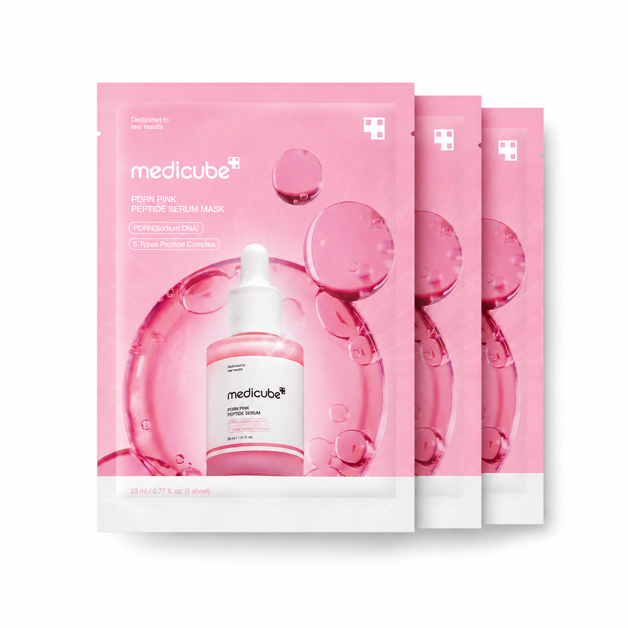 MEDICUBE PDRN Pink Peptide Serum Sheet Mask