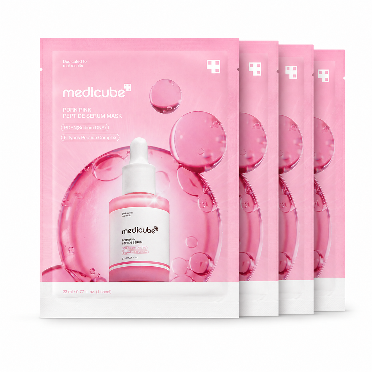 MEDICUBE PDRN Pink Peptide Face Mask with PDRN