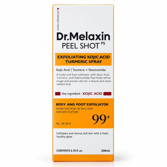 Dr.Melaxin Kojic Acid Turmeric Spray 200ml body exfoliator