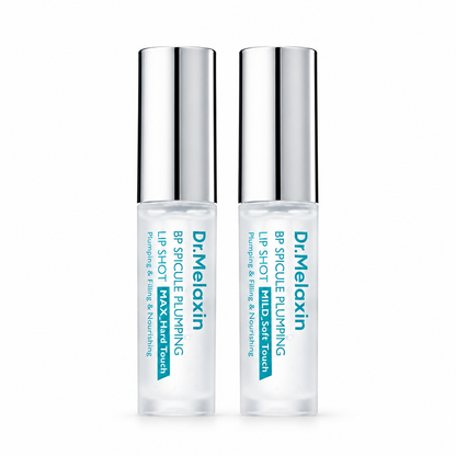 Dr.Melaxin BP Spicule Plumping Lip Shot 4ml duo in Mild and Maxi formulas