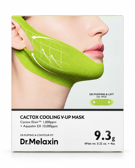 Dr. Melaxin Cactox Cooling V-Up Jawline Mask 4 Sheets