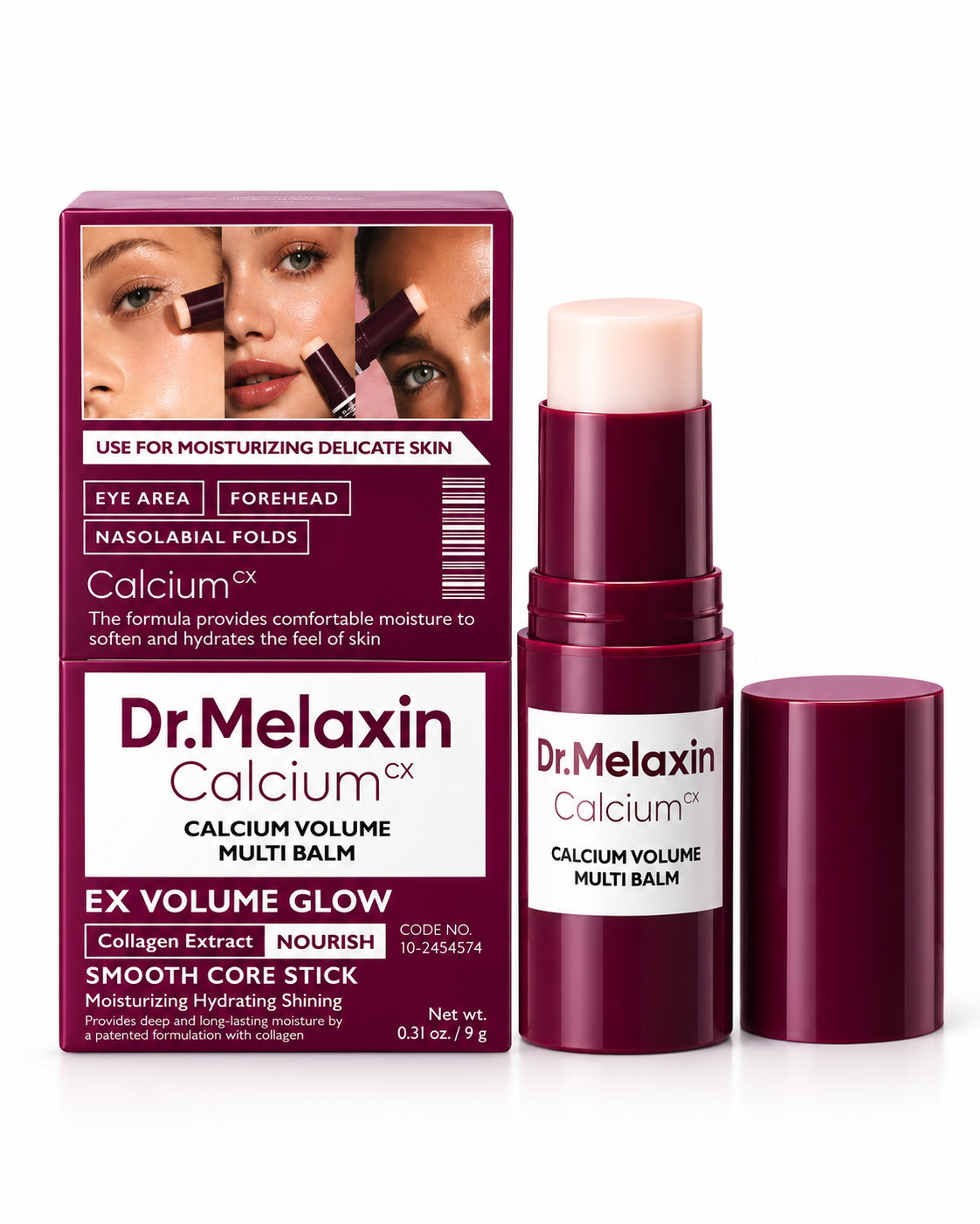 Dr. Melaxin Calcium Volume Multi Balm 9g Korean skincare balm stick