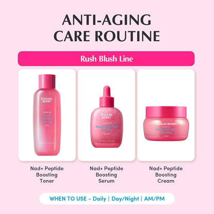 EQQUALBERRY Peptide Boosting Cream for glowing skin