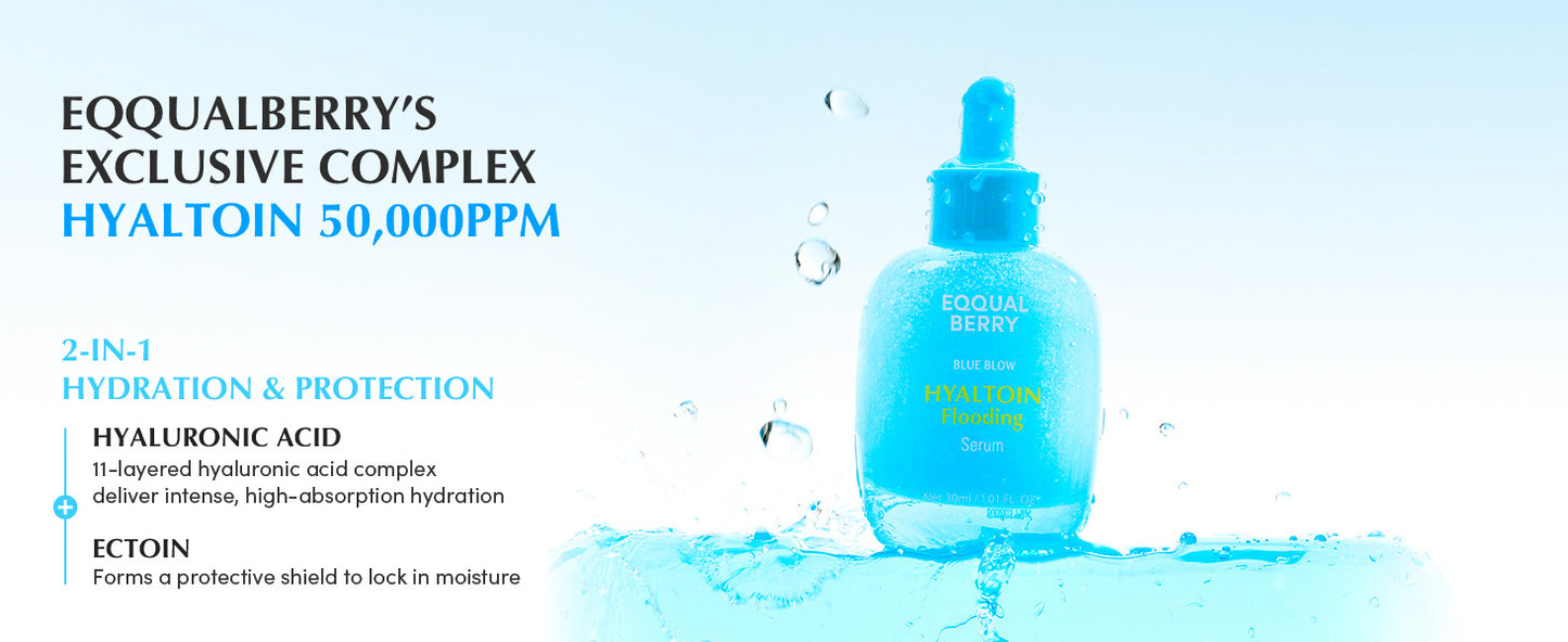 EQQUALBERRY serum for glass skin routine