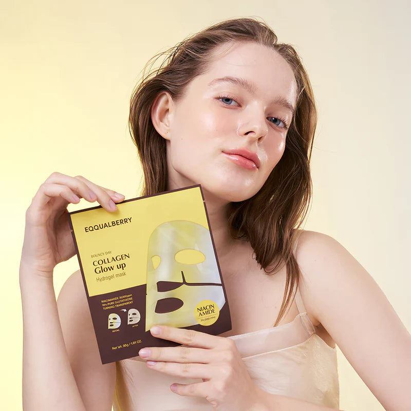 EQQUALBERRY Collagen Glow up Hydrogel 4pcs