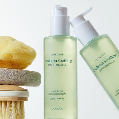 Heartleaf Hyaluron cleansing oil for pores and blackheads - Glam Secret