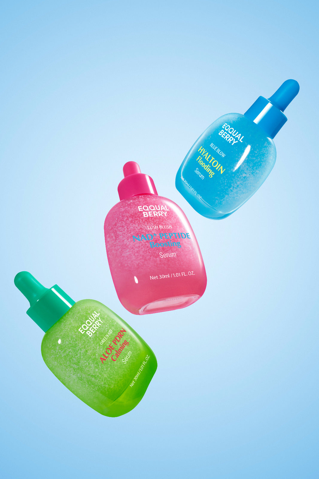 EQQUALBERRY Green Aid Aloe PDRN Calming Serum - Glam Secret