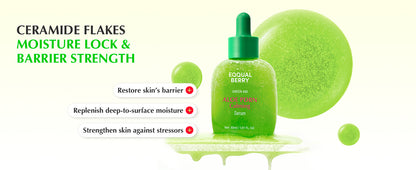 EQQUALBERRY Green Aid Aloe PDRN Calming Serum - Glam Secret
