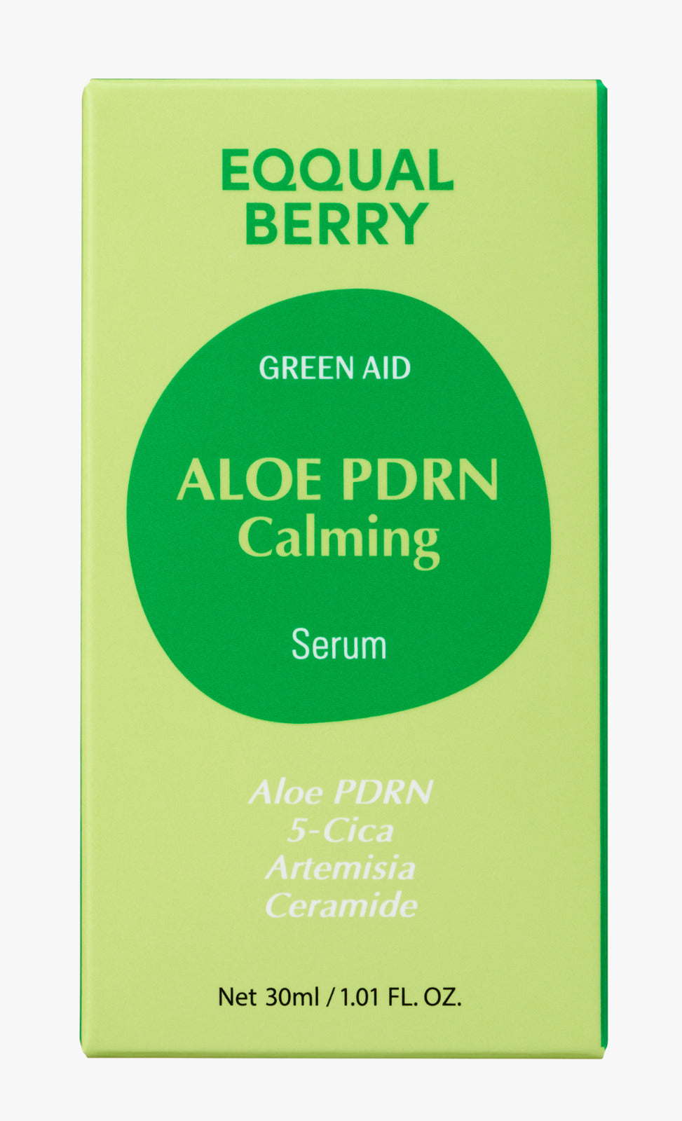 EQQUALBERRY Green Aid Aloe PDRN Calming Serum - Glam Secret
