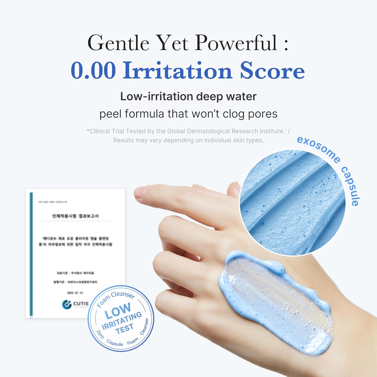 Korean salicylic acid foam cleanser for oily skin 
