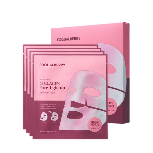 EQQUALBERRY Bouncy Day Collagen Pore-Tight Up 4pcs