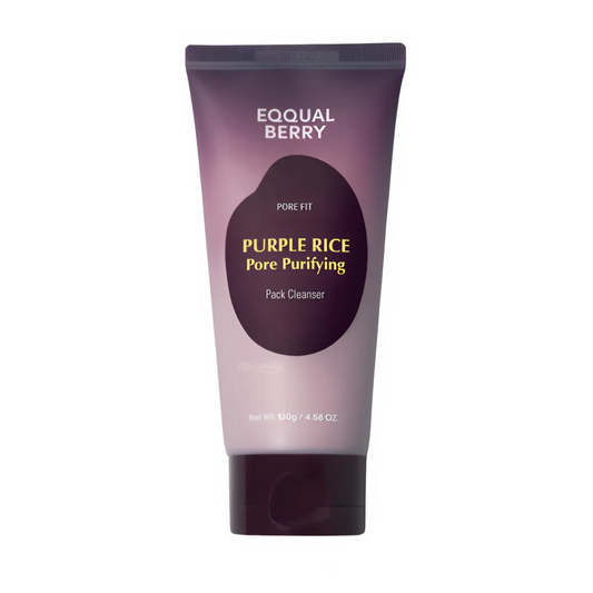 EQQUALBERRY Purple Rice Pore Purifying Pack Cleanser - Glam Secret
