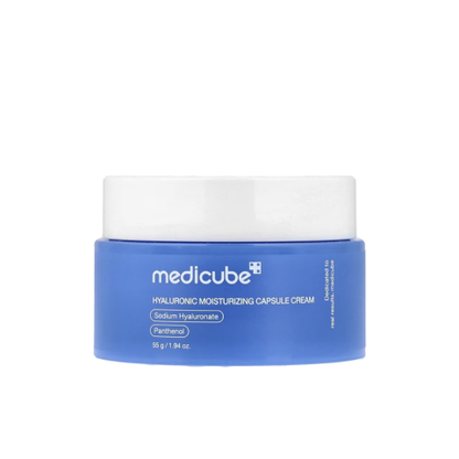 MEDICUBE Hyaluronic Moisturizing Capsule Cream 50g jar glam secret