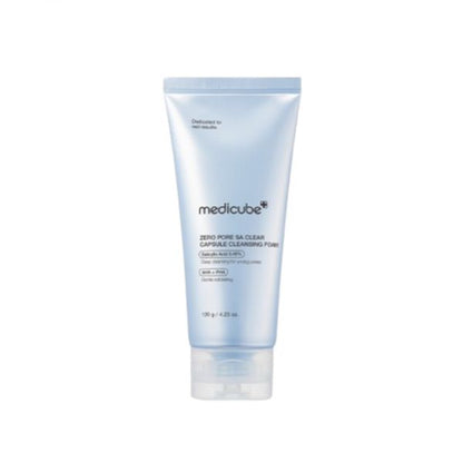 MEDICUBE Zero Pore SA Clear Capsule Cleansing Foam tube - Glam Secret