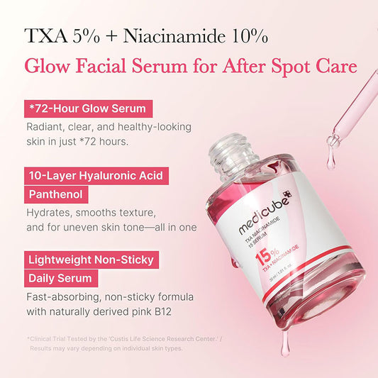 MEDICUBE TXA Niacinamide 15 Serum - Glam Secret