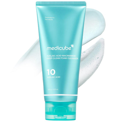 Medicube - Azelaic Acid Niacinamide Deep Clean Foam Cleanser 120g - Glam Secret