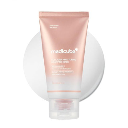 Medicube - Collagen Milk Toning Wrapping Mask 75ml - Glam Secret