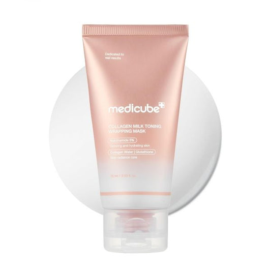 Medicube - Collagen Milk Toning Wrapping Mask 75ml - Glam Secret