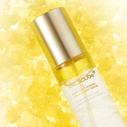 Medicube Korean brightening face mist with kojic acid and turmeric