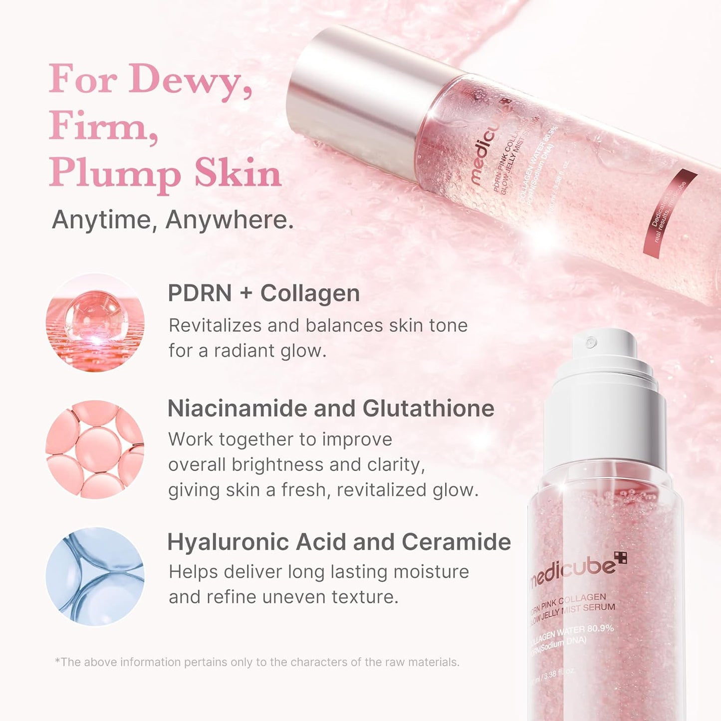 Medicube Korean skincare mist serum