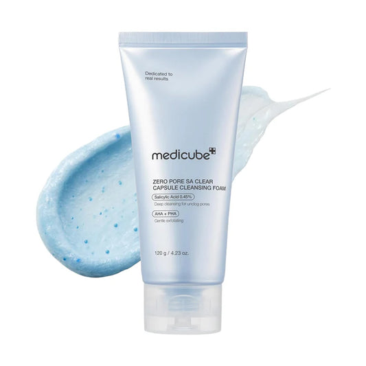 Medicube Zero Pore SA clear Capsule Cleansing foam 120g 