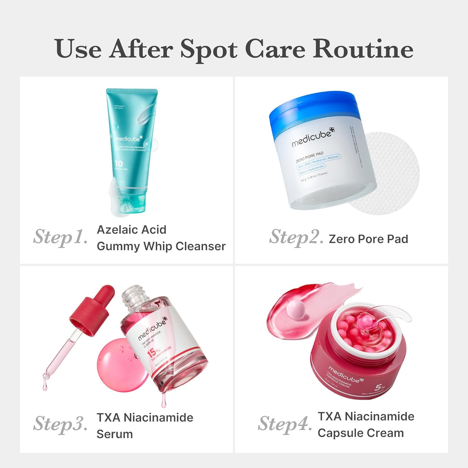 Medicube cleanser for pores excess oil and breakouts 