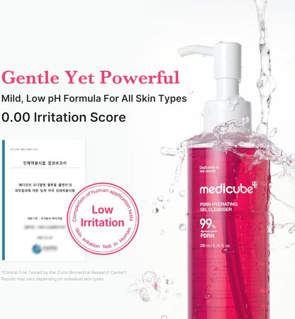 Medicube hydrating cleanser for dry normal oily and sensitive skin