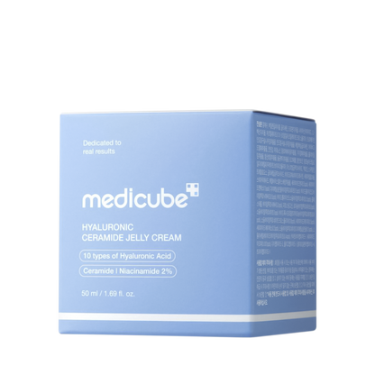 Medicube jelly moisturizer with hyaluronic acid and ceramides 