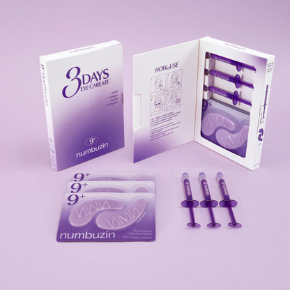 Numbuzin No.9 3Days Eye Care Kit 