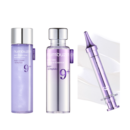 Numbuzin No.9 NAD Tonner + Essence + Eye Cream Set - Glam Secret