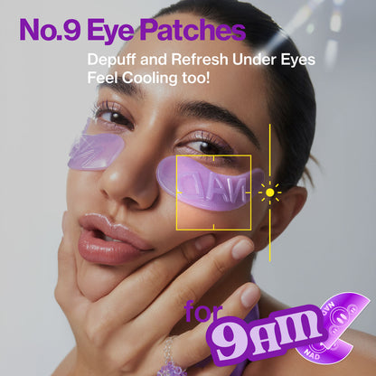 Numbuzin No.9 collagen eye patches and cream travel kit 