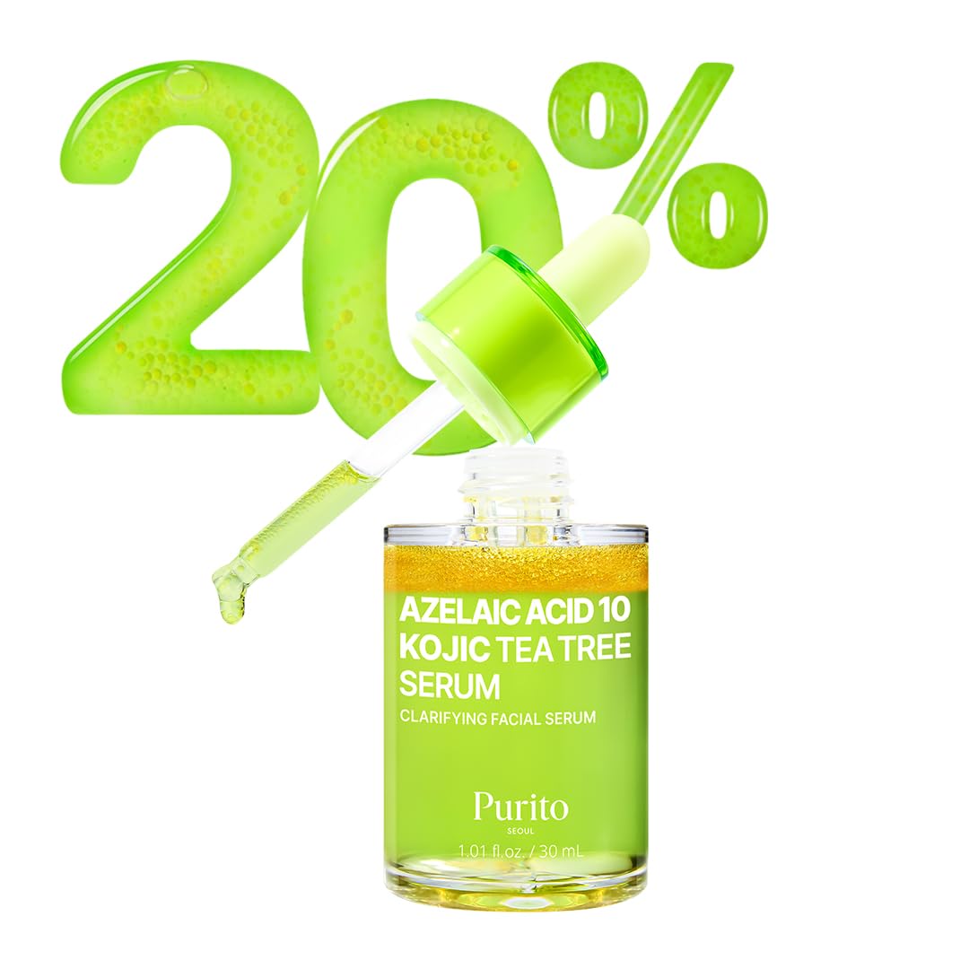 PURITO Azelaic Acid 10 Kojic Tea Tree Serum 30ml glam secret