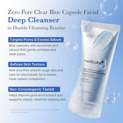 Pore care foam cleanser for acne-prone combination skin 